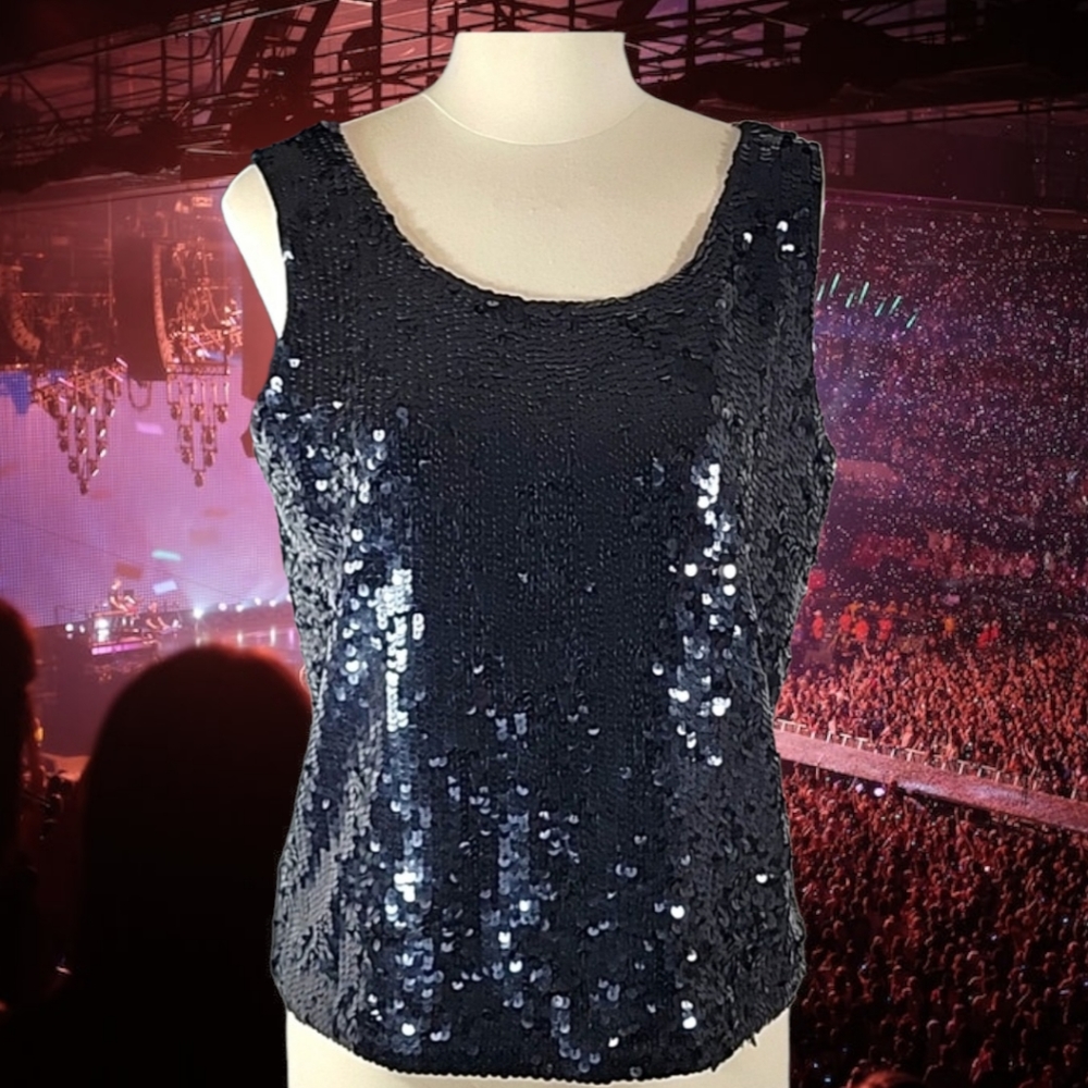 Liz Claiborne Sequin Tank Top